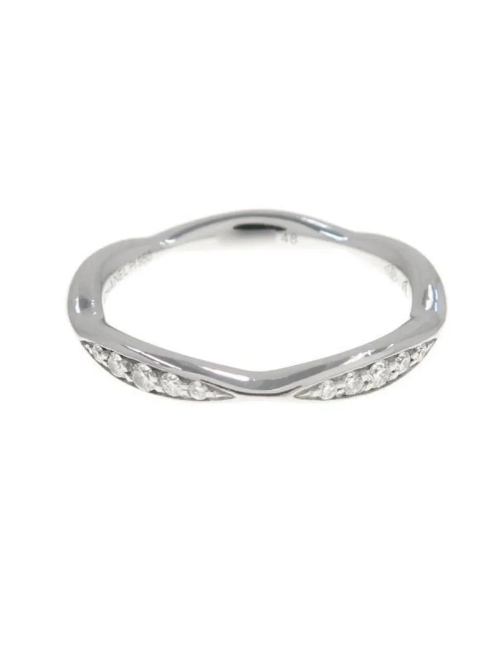 Chanel Camellia Collection Ring Half Eternity